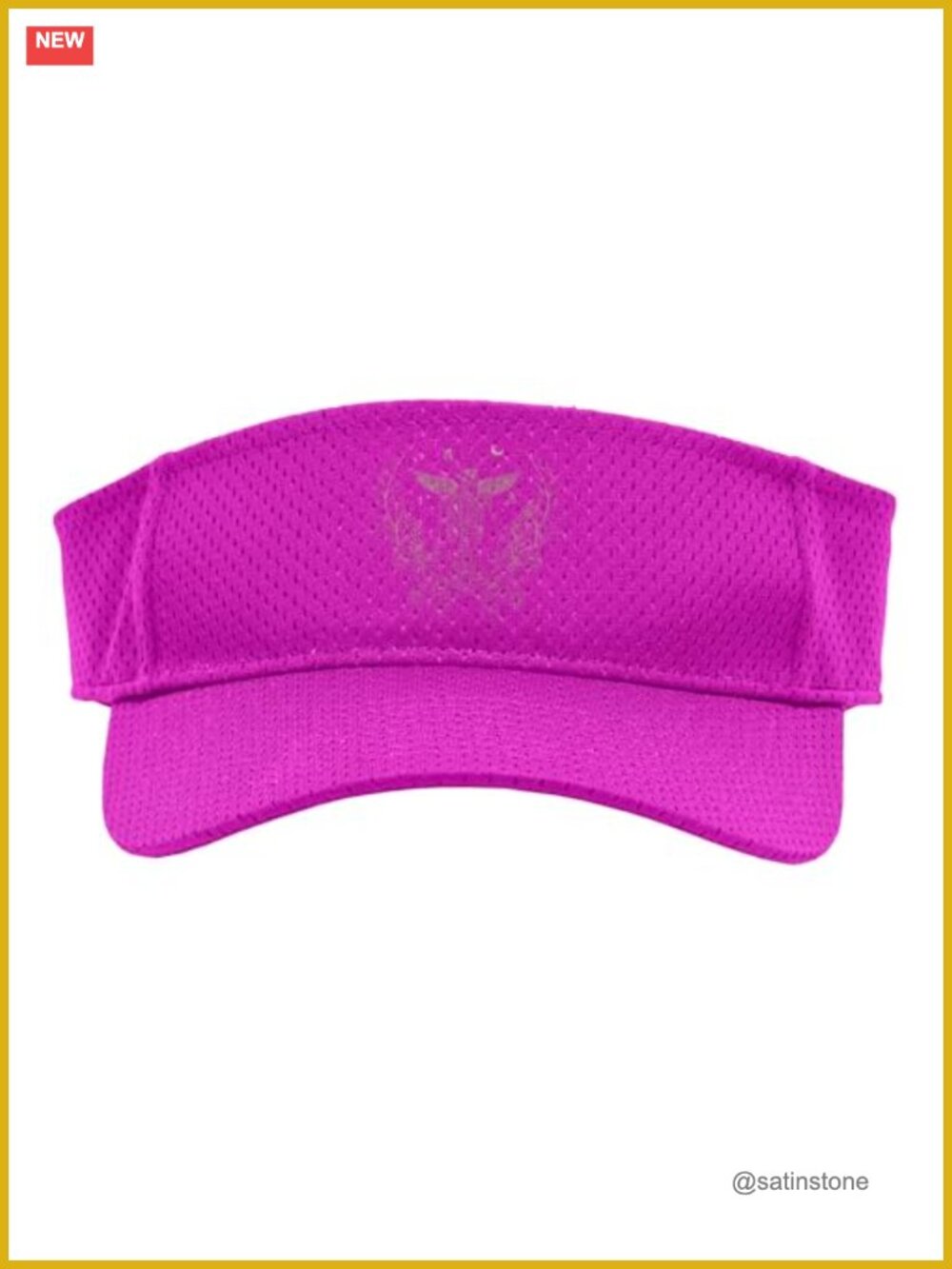 Fairycore Skeleton Fairy Wings Goth Sport Sun Visor Adjustable